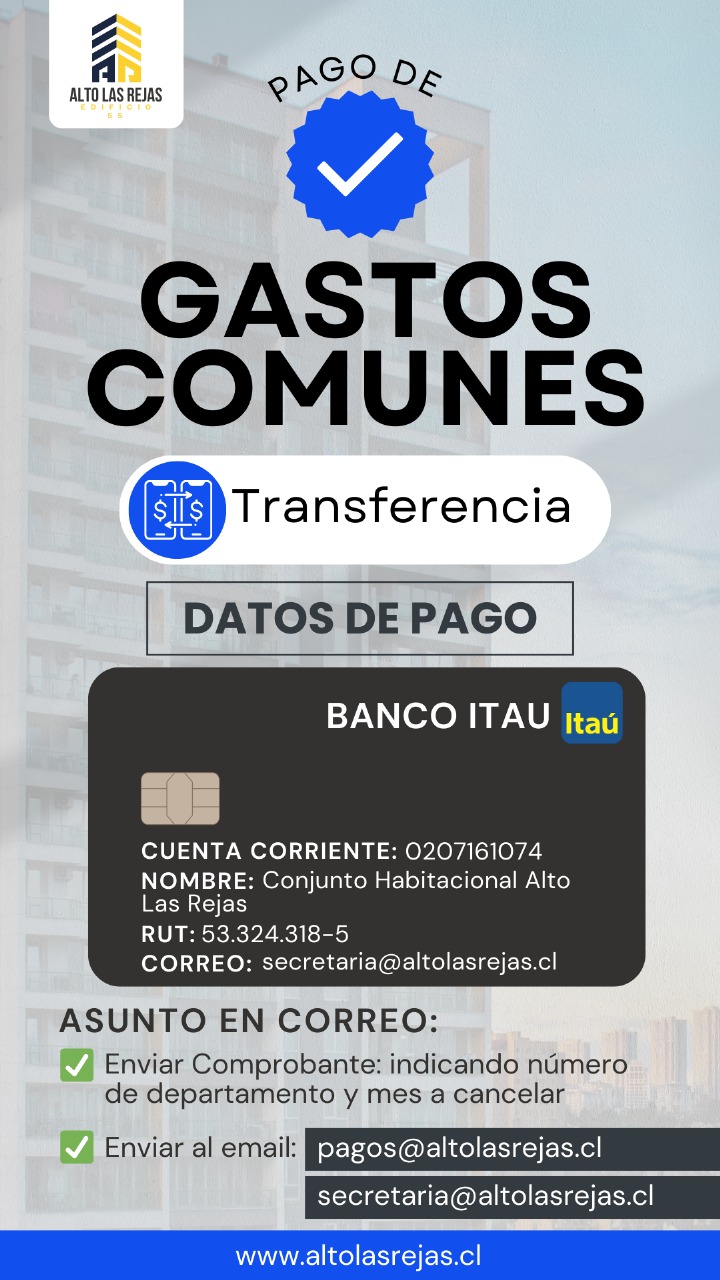 Pago Gastos Comunes